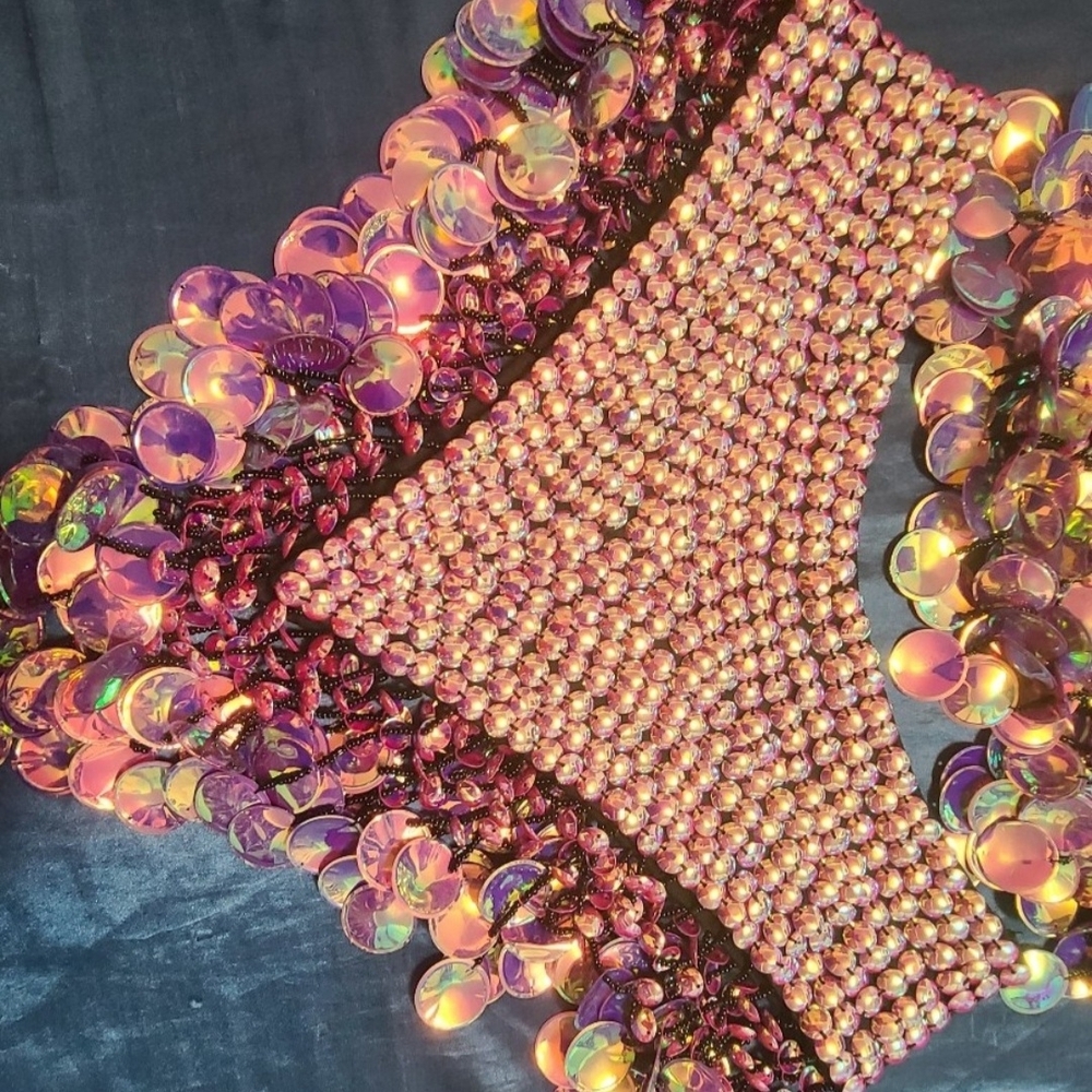 Brand NEW Sequin Embellished Rave/Festival Outfit - Picture 5 of 9